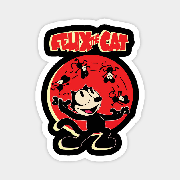 Felix the Cat Juggling Mice Felix Cat Cartoon Red Old School Retro Style - Felix The Cat - Magnet | TeePublic Felix the Cat Juggling Mice Felix Cat Cartoon Red Old School Retro Style - Felix The Cat - Magnet | TeePublic