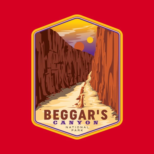 Beggar's Canyon National Park by MindsparkCreative