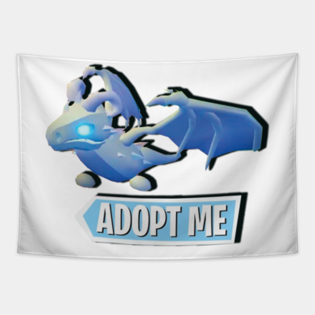 Frost Dragon Adopt Me Roblox Adopt Me Roblox Adopt Me Tapisserie Teepublic De - fotos de adoptame roblox