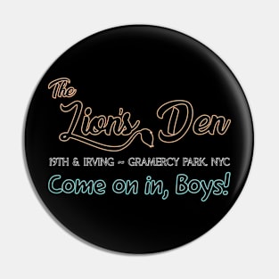 The Lion's Den Pin