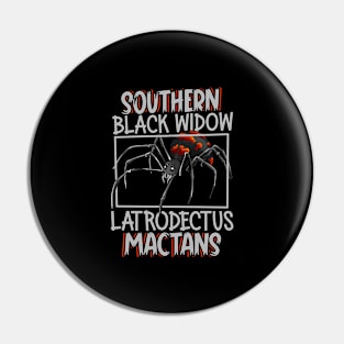 Southern black widow Pin