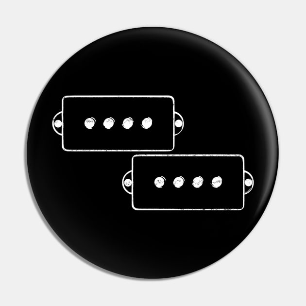 Bass Pickups Pin by RC3 Studios