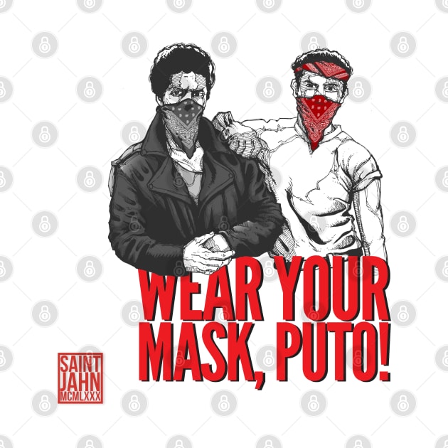 WEAR YOUR MASK by saintjahn