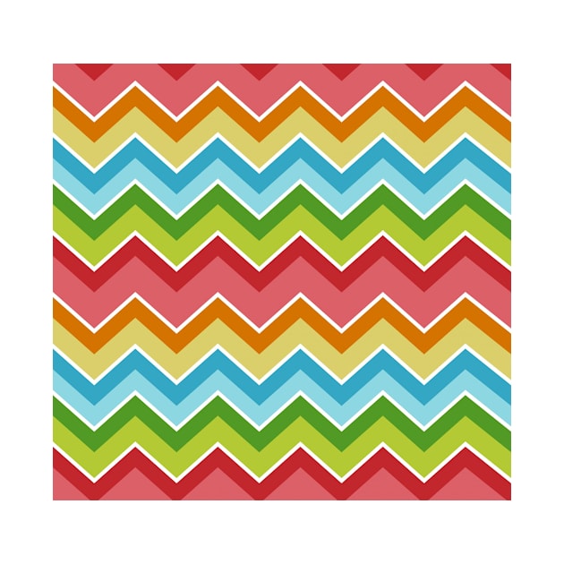 Rainbow Stripes by StripePatterns