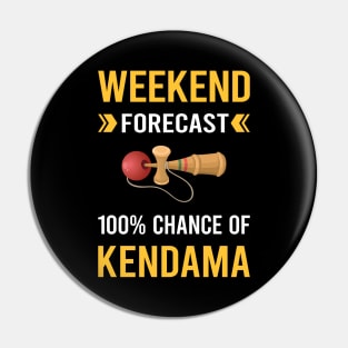 Weekend Forecast Kendama Pin