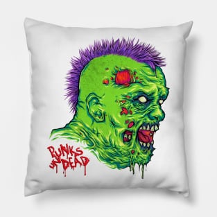 Zombie Punk Pillow