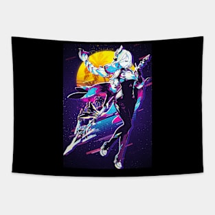 80s Retro Shenhe Tapestry