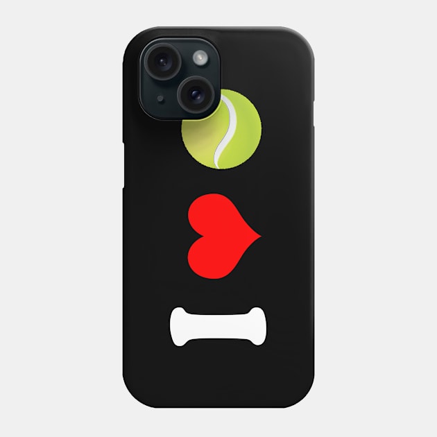 I love tennis Phone Case by Mamon