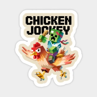 Chicken-Jockey Magnet