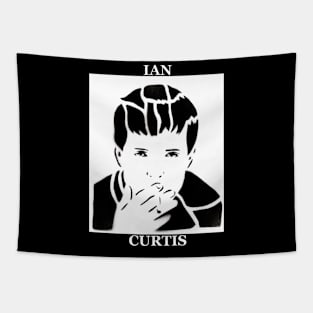 Ian Curtis fan art Tapestry