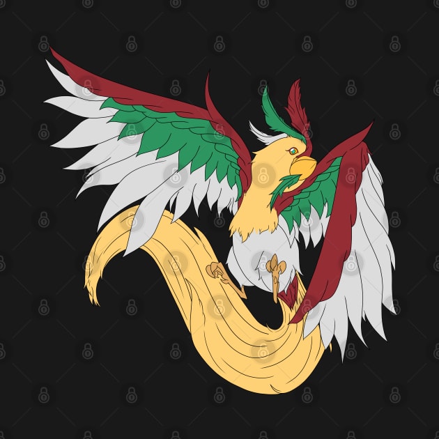 Tri Color Bird by SoraLorr