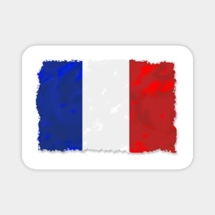 Ooh la la the French flag Magnet