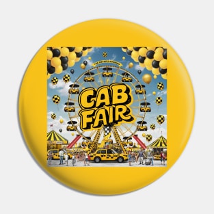 Cab Fair Pin