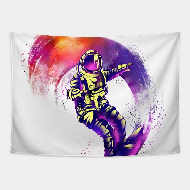 spaceman Tapestry by artbdog