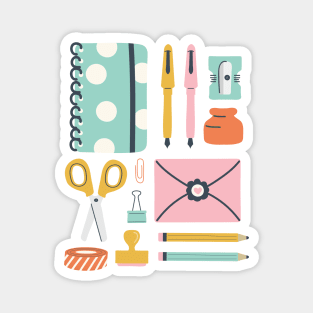 Stationery Love Magnet