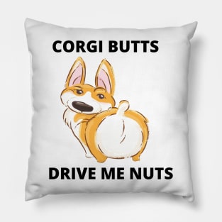 Corgi Butts Pillow