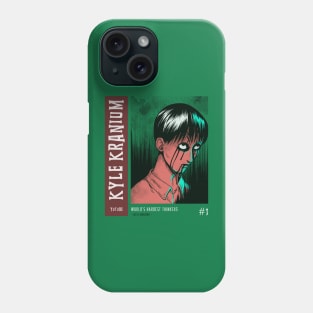 Scary Vintage Japanese Horror Anime "Kyle Kranium" Phone Case