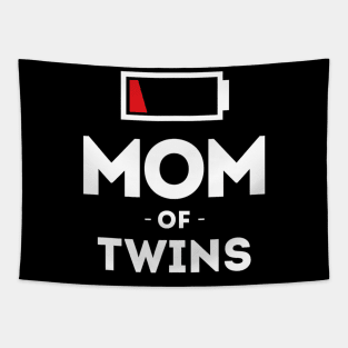 Mom of Twins Clothing Gift for Mother Wife Mom Funny Women Tapestry