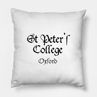 Oxford St Peter's College Medieval University Pillow