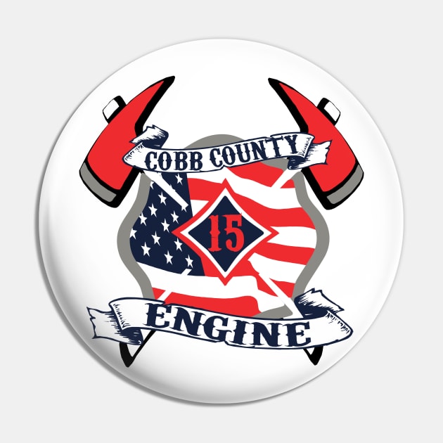 Cobb County Fire & Emergency Services Station 15 Pin by LostHose