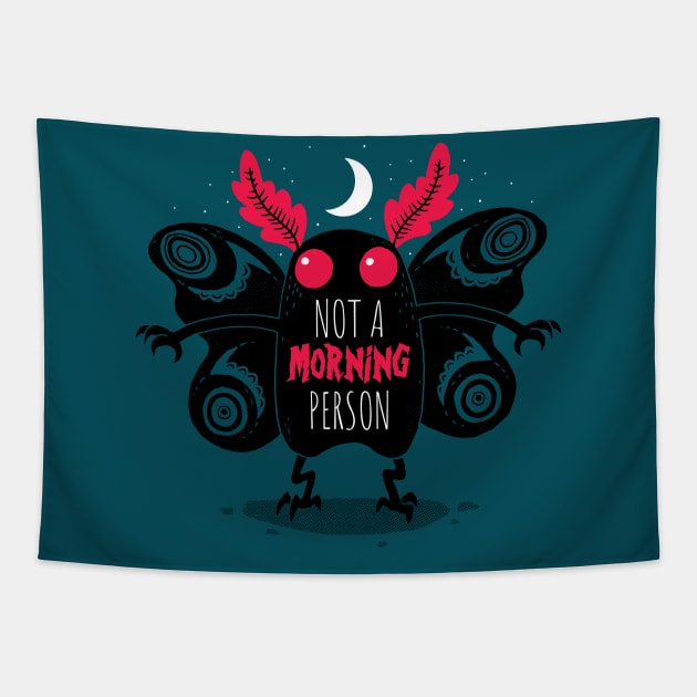 Not A Morning Person Tapestry by DinoMike