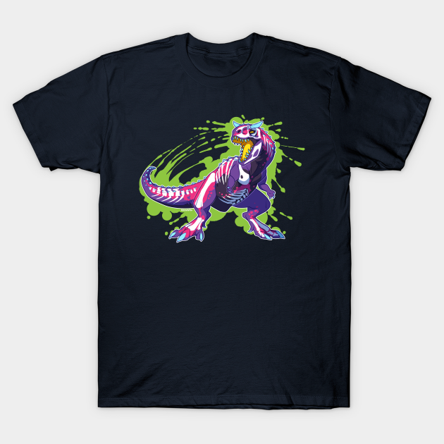 Discover Radioactive Carnotaurus - Dinosaur - T-Shirt