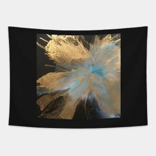 Gold Dust Flower Tapestry