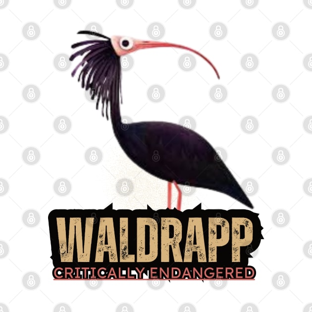 WALDRAPP CRITICALLY ENDANGETED BIRD by TRACHLUIM