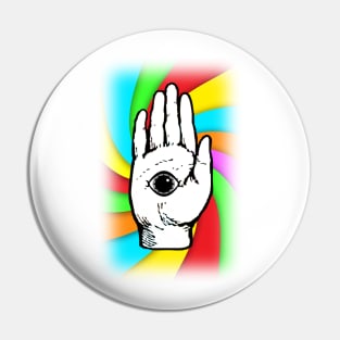 Hypnotic Hands Pin