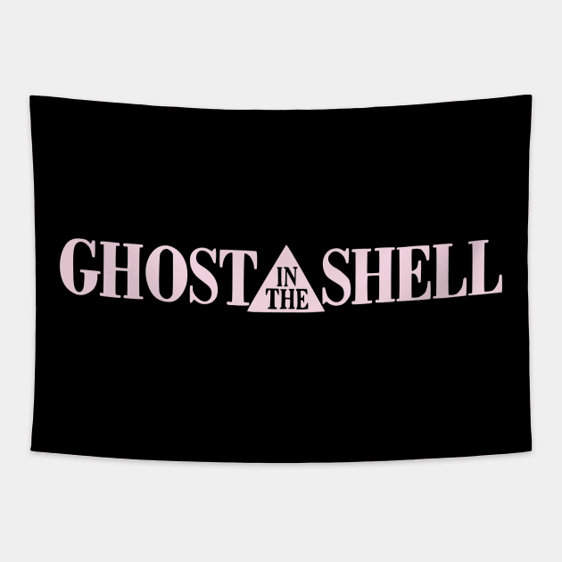 Ghost In The Shell Text Logo Tapestry by MaxGraphic