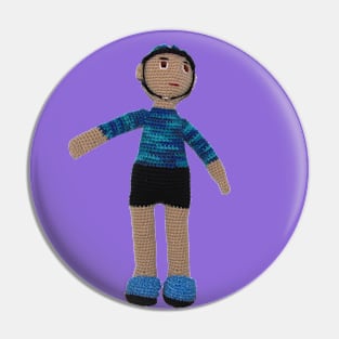 Bicycling Doll Pin