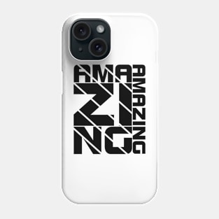 Amazing Text Based Design Typography Word Art Phone Case