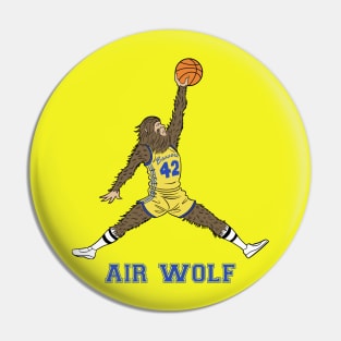 AIR WOLF Pin