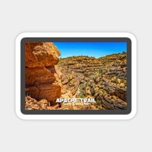 Apache Trail Scenic Drive View Magnet