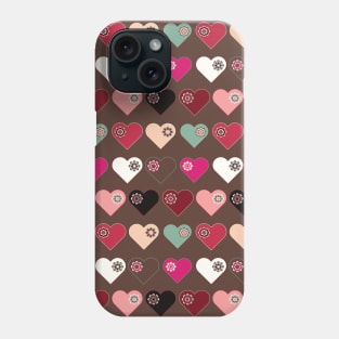 Flower Hearts Phone Case