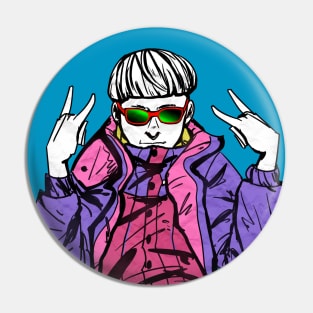 Oliver tree Pin