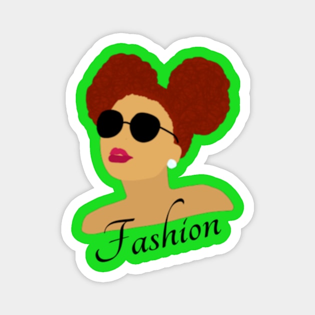 Fashion girl beauty Magnet by Mr hicham