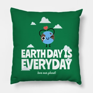 Earth Day Save The Planet Go Green Environmentalist Environment Pillow