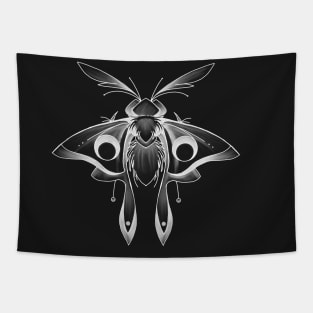 lunar moth ll Tapestry