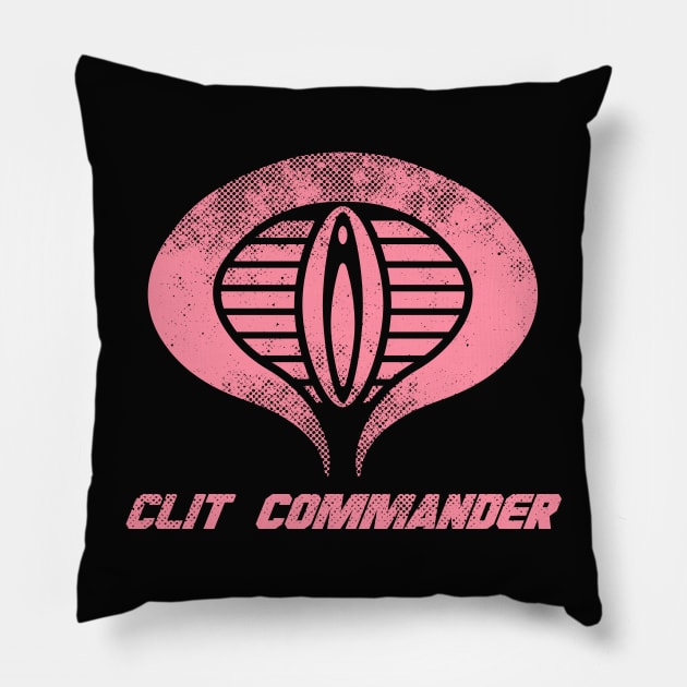 Clit Commander Pillow by manospd