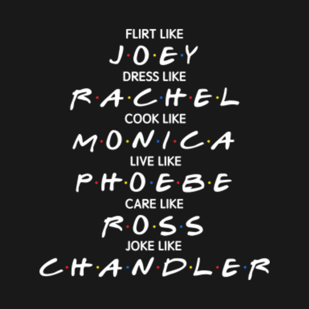 friends shirt flirt like joey