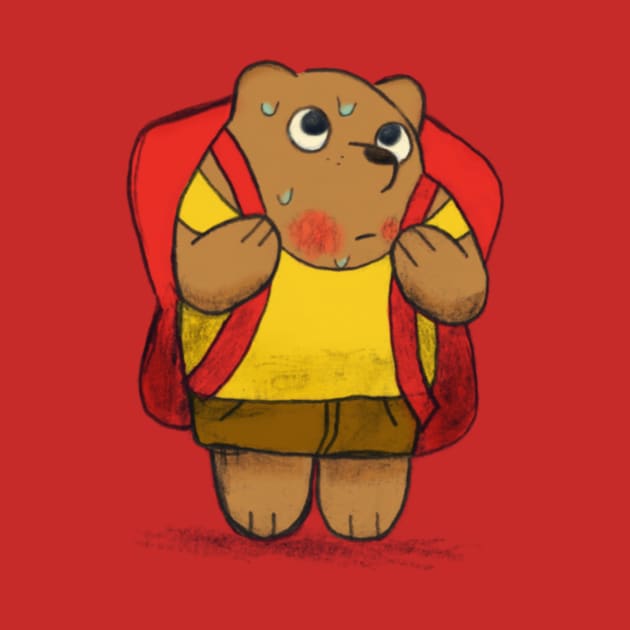 School Bear by slugspoon