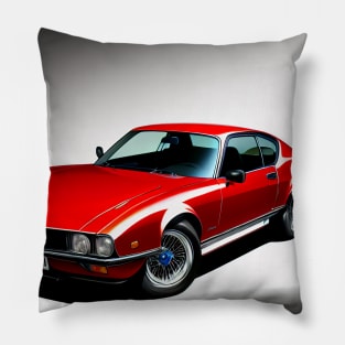 Muscle Car Challenger Tee Pillow