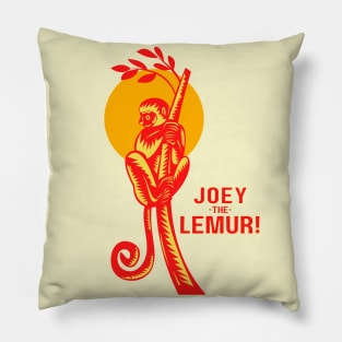 Joey The Lemur! Pillow