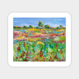 Forest Flowers Magnet