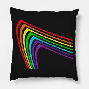 Rainbow stripes Pillow