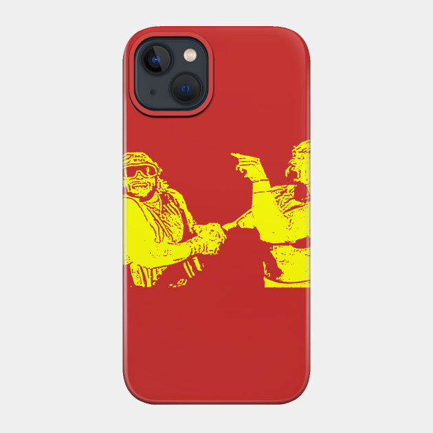 Mega Powershake gold - Wrestling - Phone Case