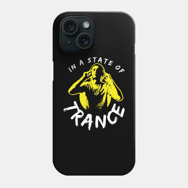 In A State Of Trance Phone Case by GeekyNerfherder