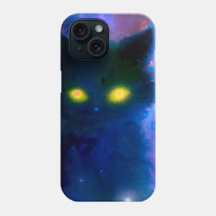 Cosmos Cat is Always Watching Phone Case