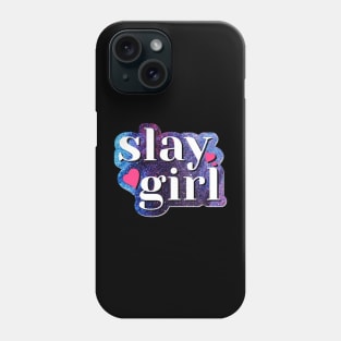 Slay Girl Word Fashion Design Phone Case